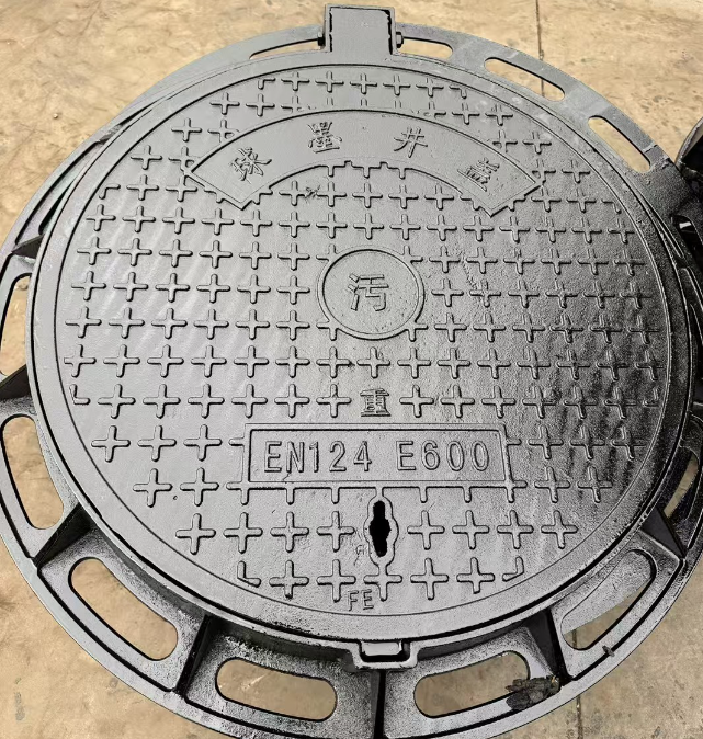 精河球墨铸铁五防井盖展示